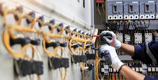 Professional Electrical Panel Upgrade technician working in Monticello, IN